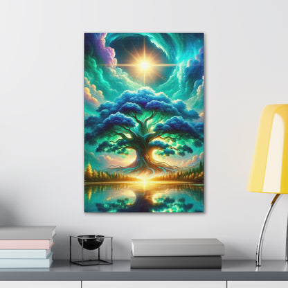 Trees of Light Art Canvas Ed. 13