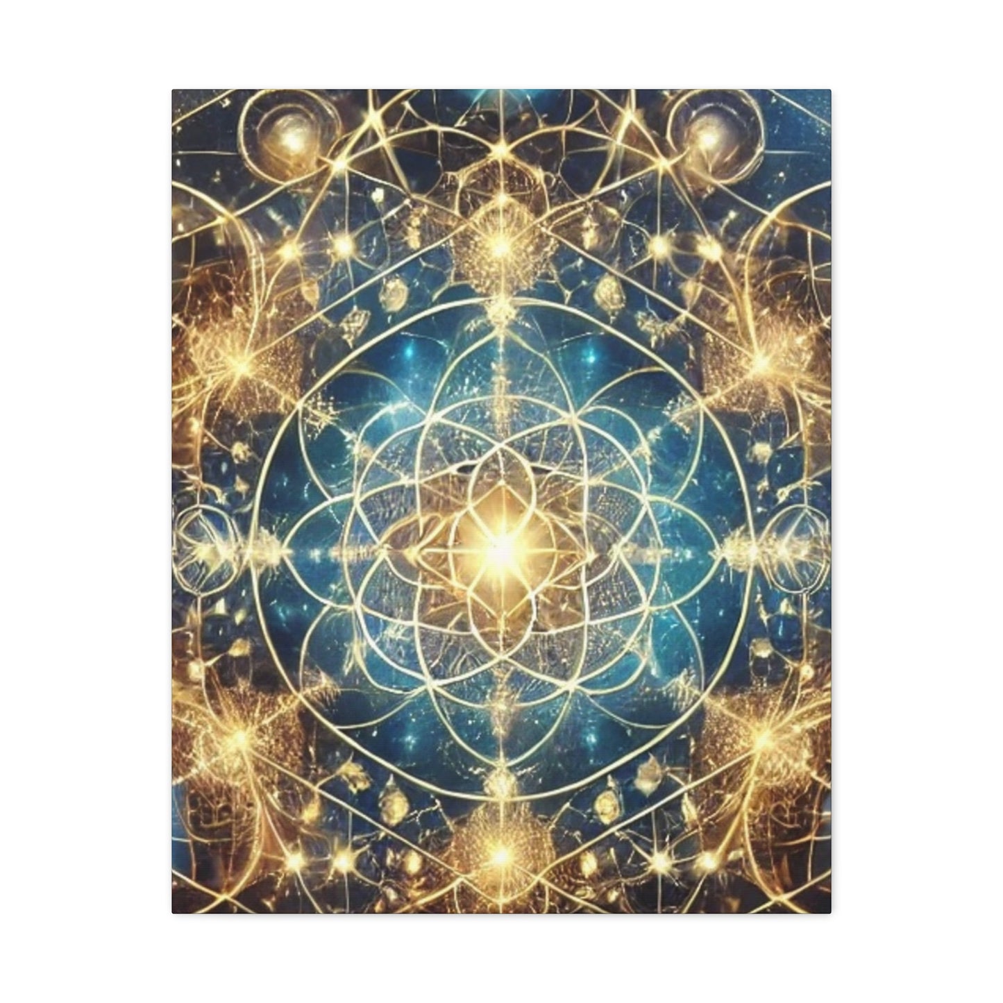 Sacred Geometry Art Canvas Ed. 70