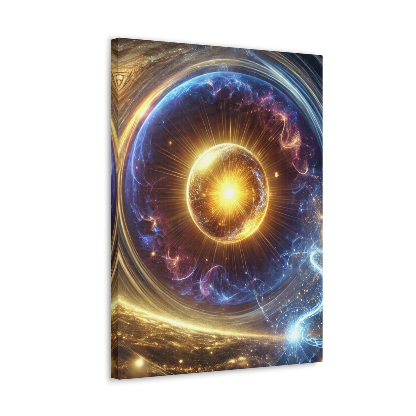 Energetic Orbs Art Canvas Ed. 9