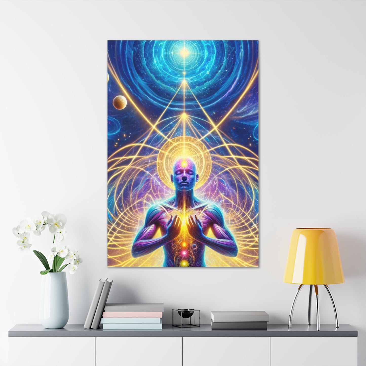 Quantum Entanglement Art Canvas Ed. 26