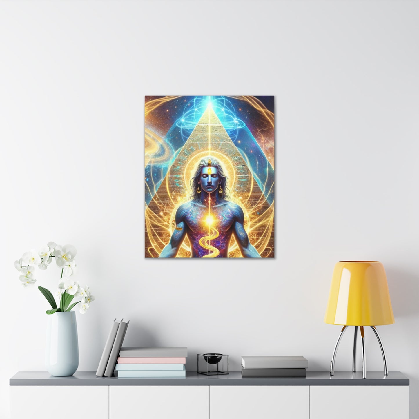 Quantum Entanglement Art Canvas Ed. 15