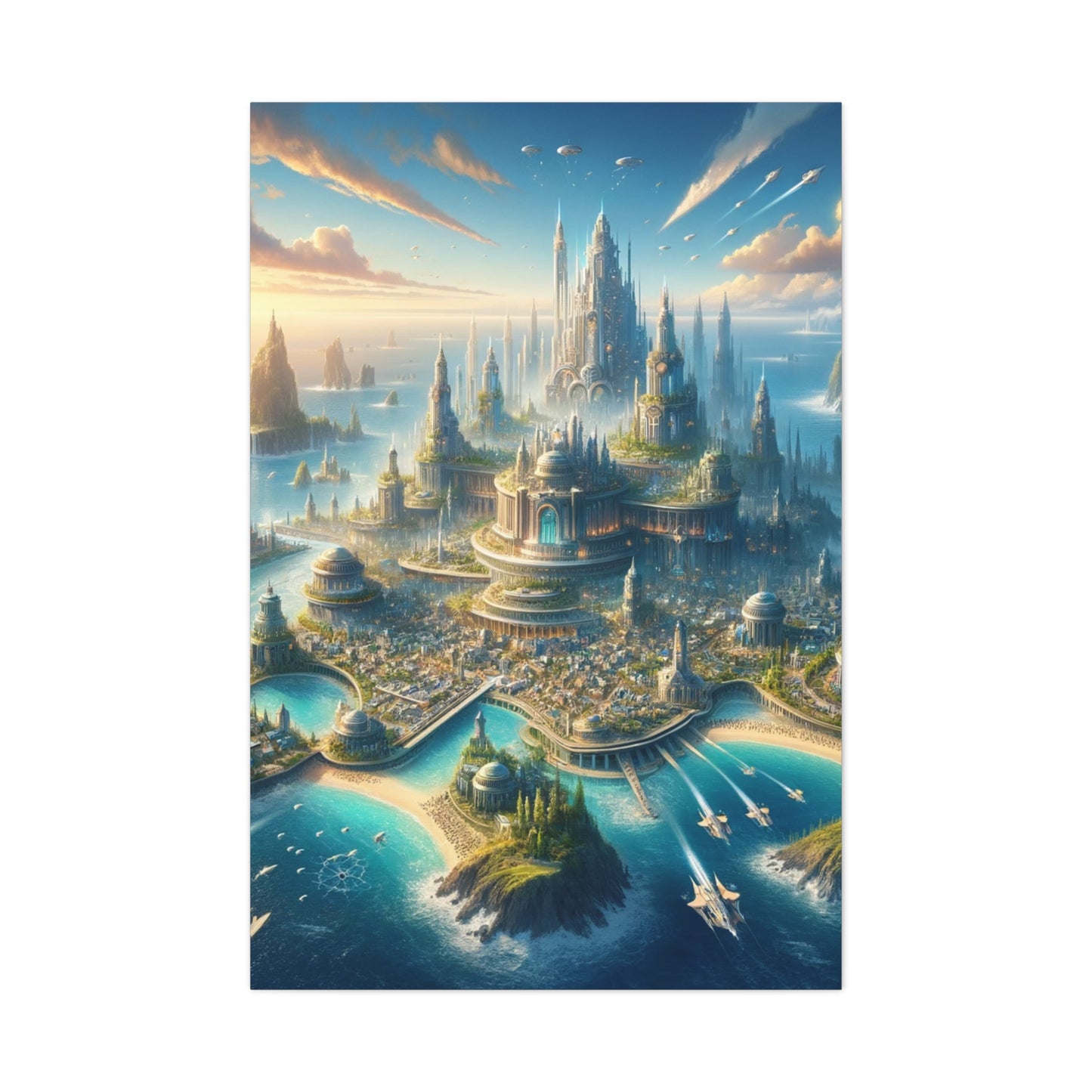 Dreams of Atlantis Art Canvas Ed. 5