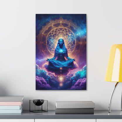 Template Divine Intelligence Art Canvas Ed. xxxx