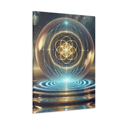 Sacred Geometry Art Canvas Ed. 10