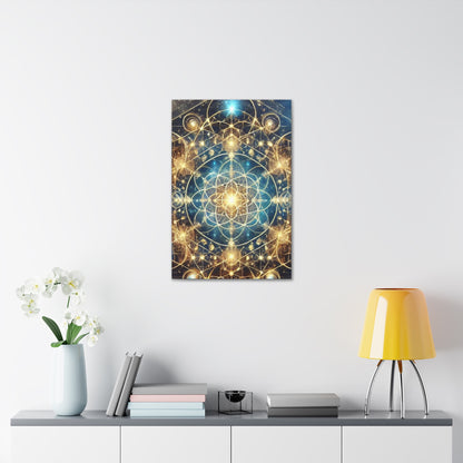 Sacred Geometry Art Canvas Ed. 70