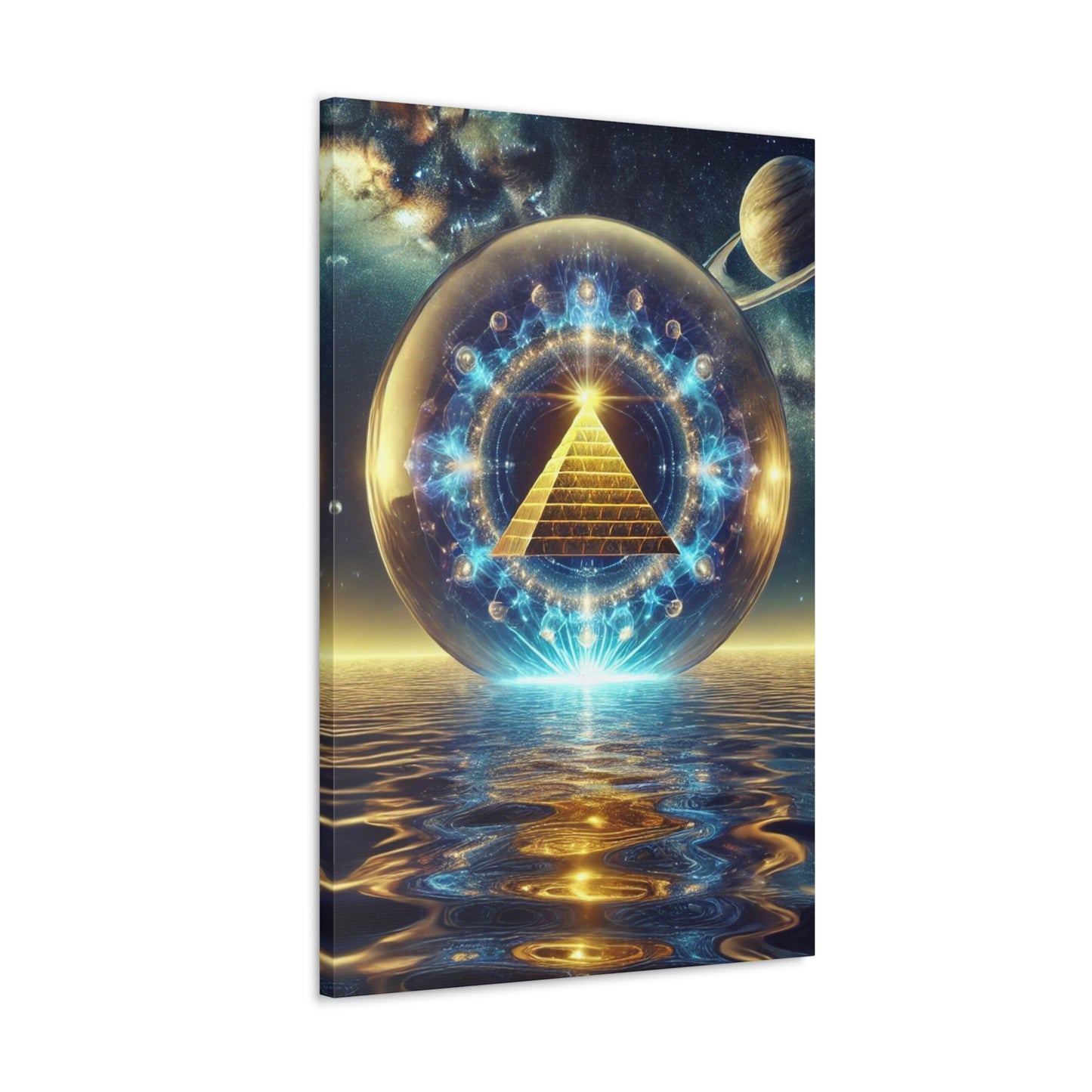 Sacred Geometry Art Canvas Ed. 41