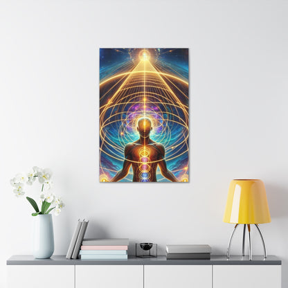 Quantum Entanglement Art Canvas Ed. 30