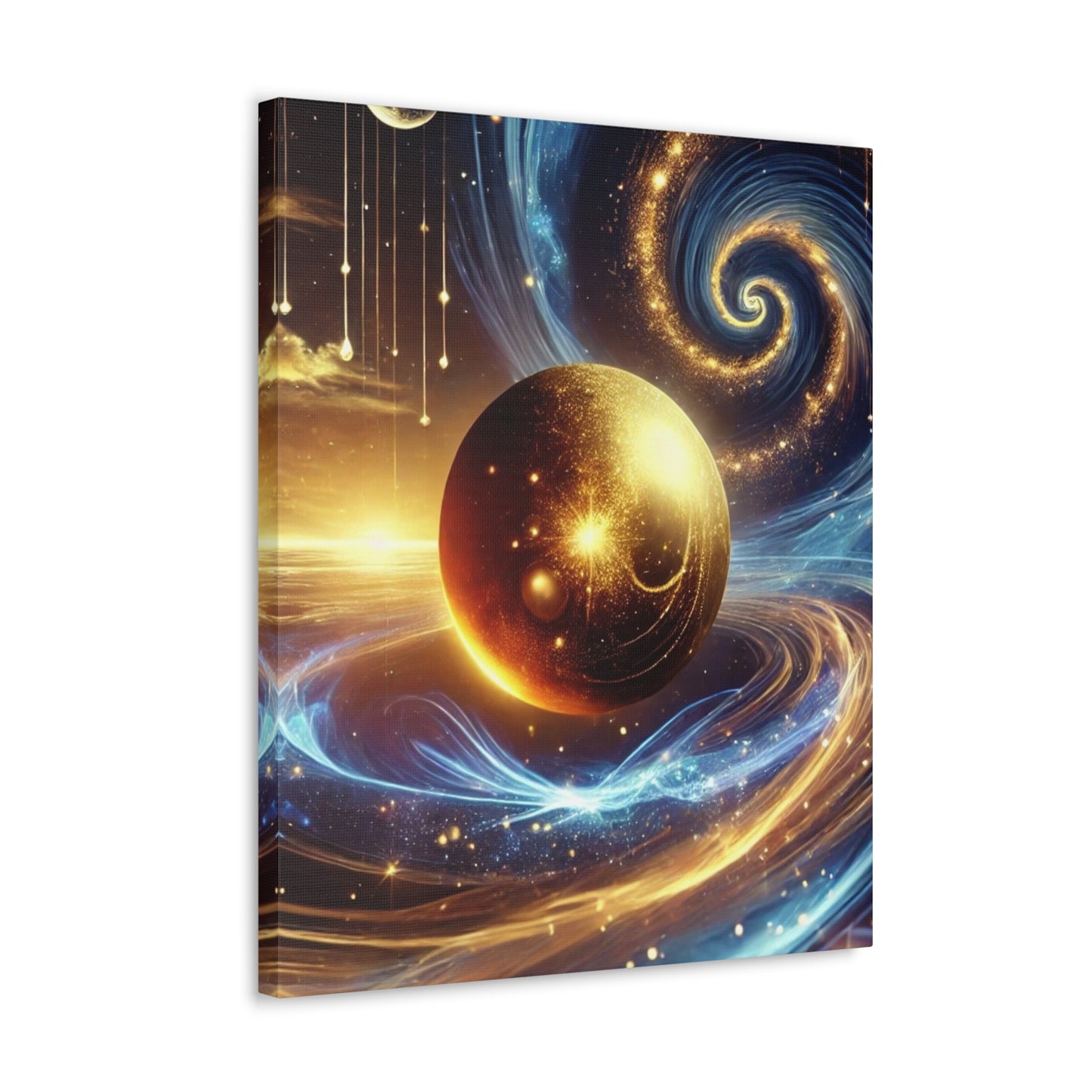 Energetic Orbs Art Canvas Ed. 6