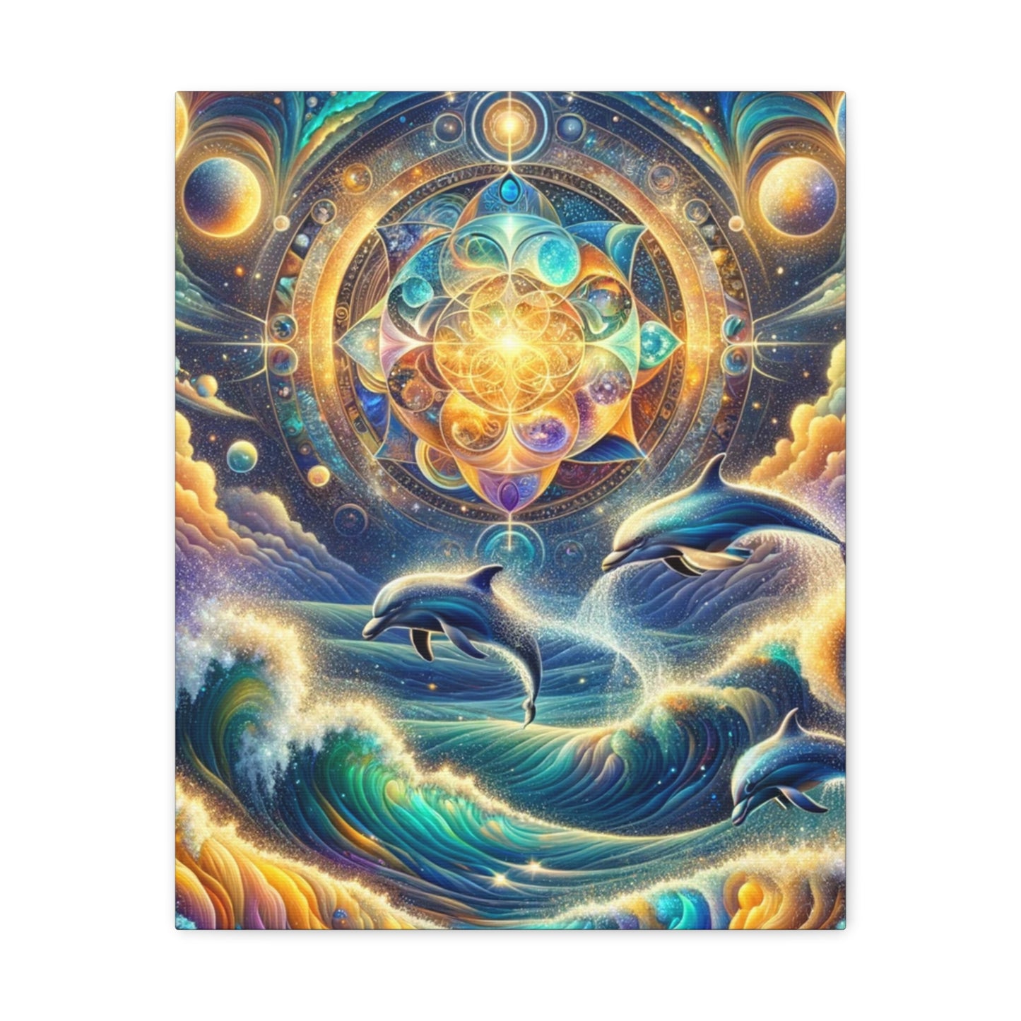 Serene Ocean Art Canvas Ed. 10