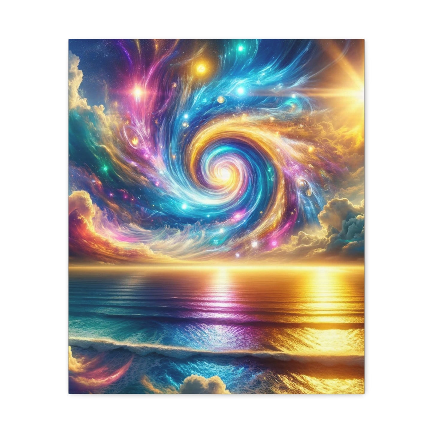 Serene Ocean Art Canvas Ed. 14