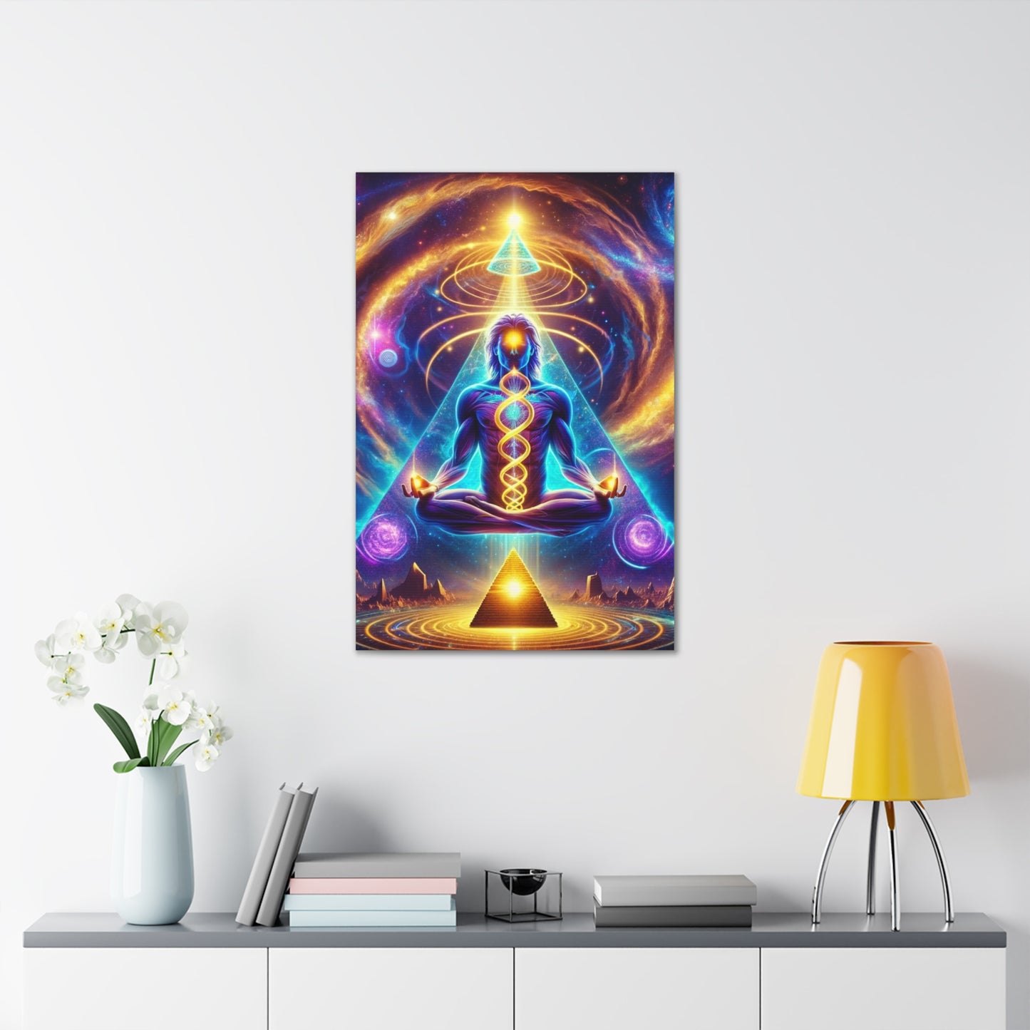 Quantum Entanglement Art Canvas Ed. 10