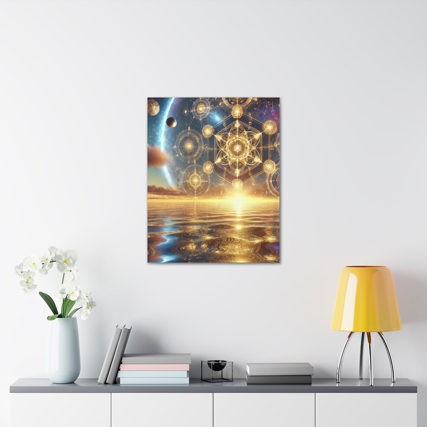 Sacred Geometry Art Canvas Ed. 94