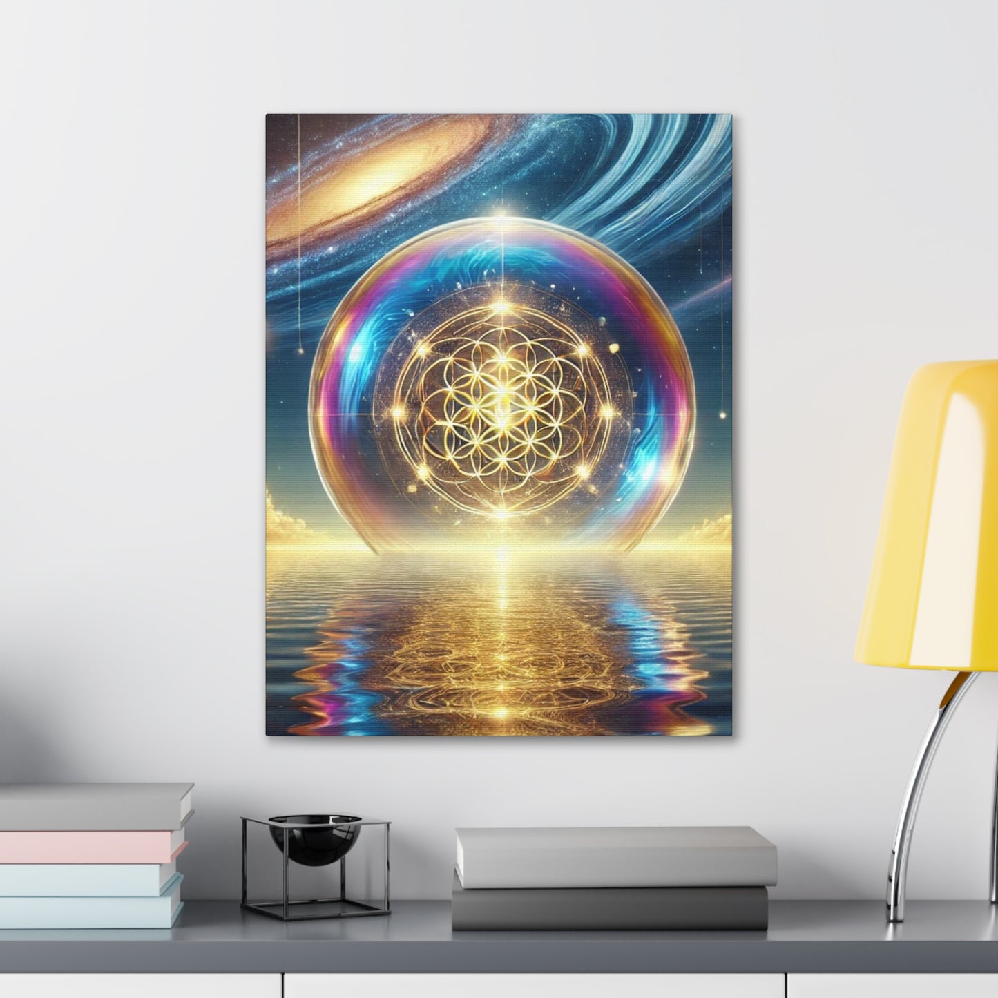 Sacred Geometry Art Canvas Ed. 21