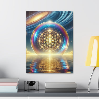 Sacred Geometry Art Canvas Ed. 21