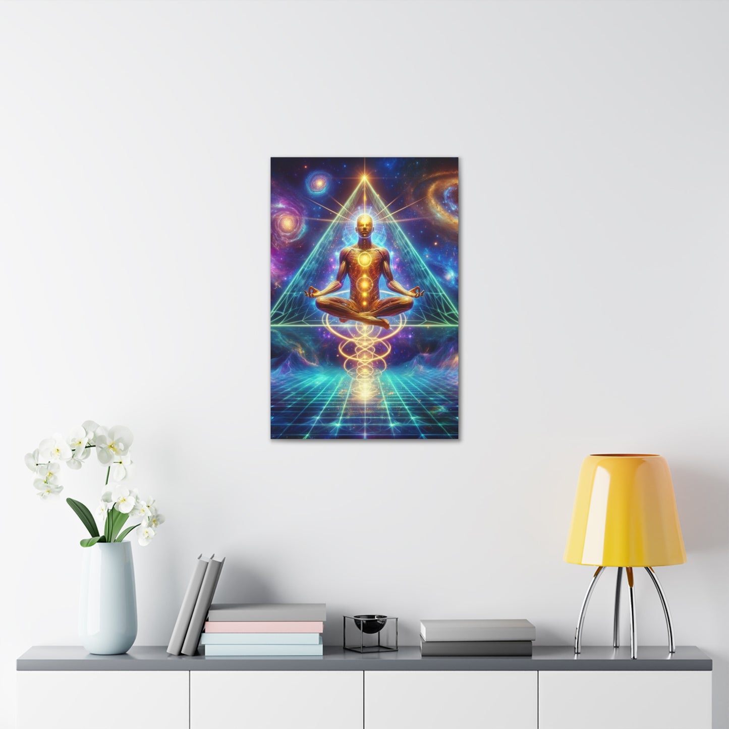 Quantum Entanglement Art Canvas Ed. 18