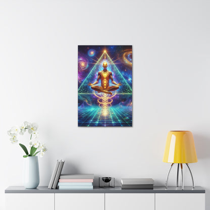 Quantum Entanglement Art Canvas Ed. 18