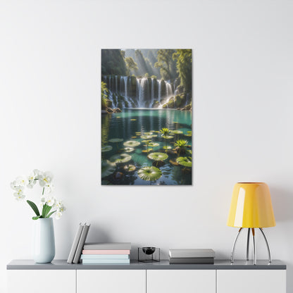 Majestic Waterfalls Art Canvas Ed. 24