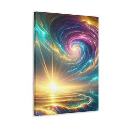 Serene Ocean Art Canvas Ed. 6