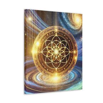 Sacred Geometry Art Canvas Ed. 57