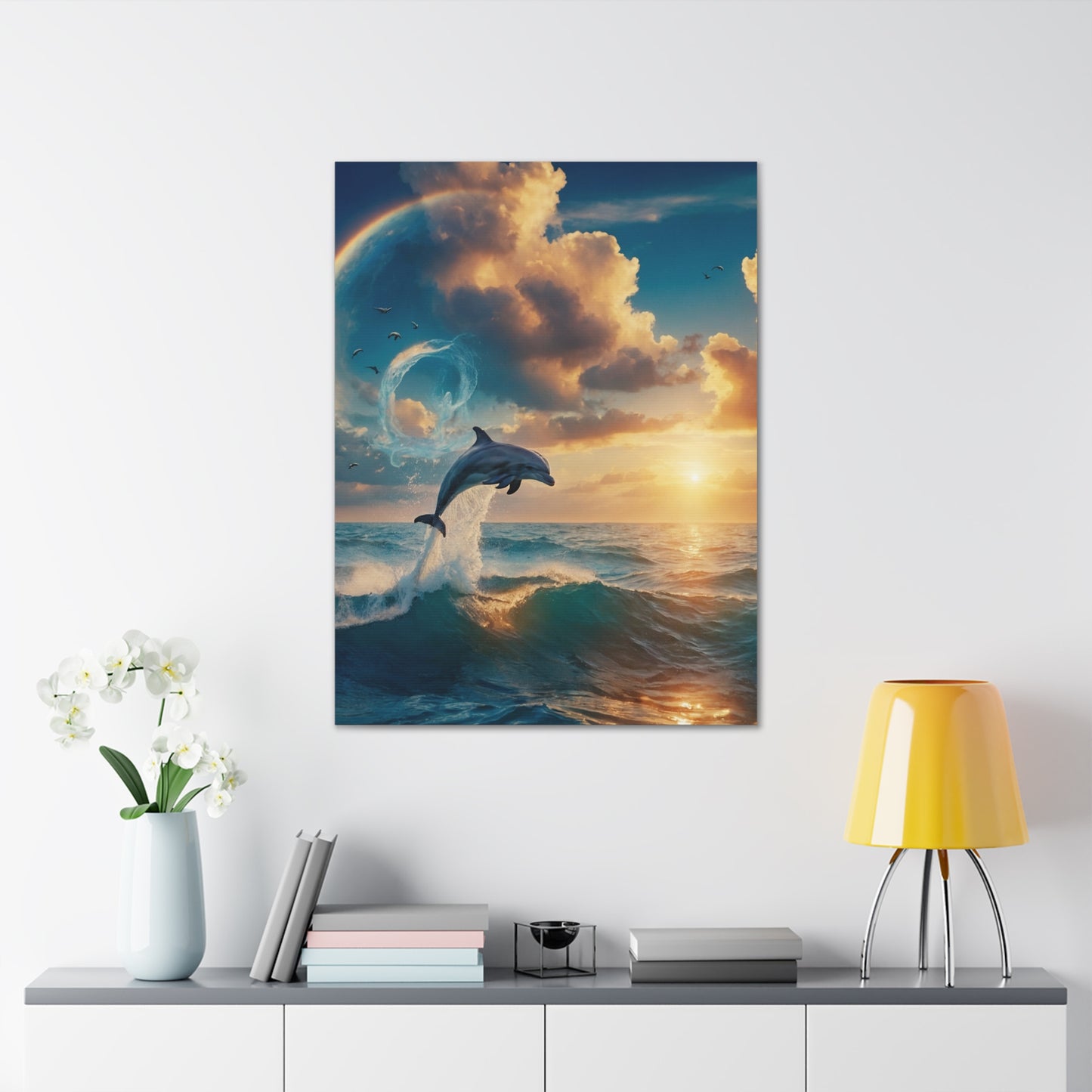 Serene Ocean Art Canvas Ed. 2