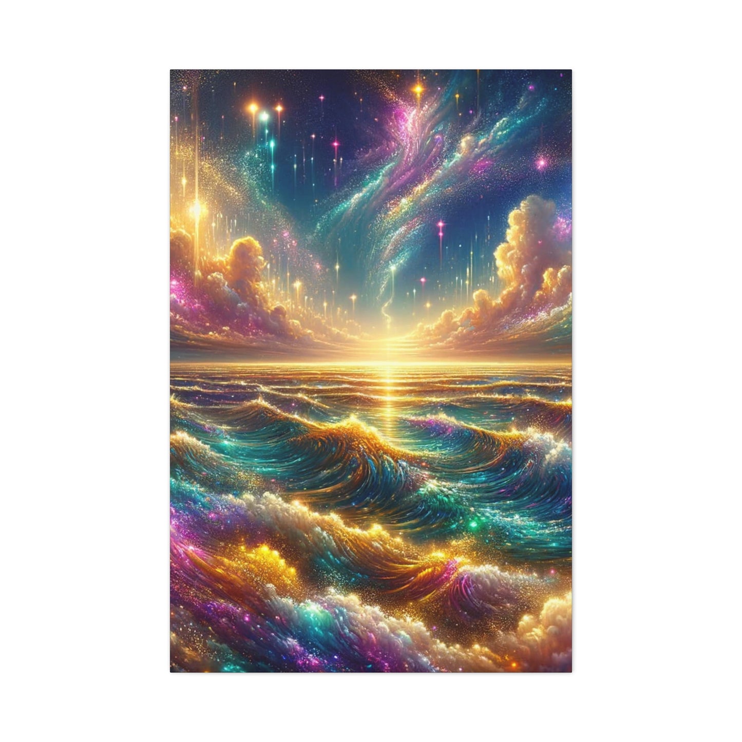 Serene Ocean Art Canvas Ed. 13