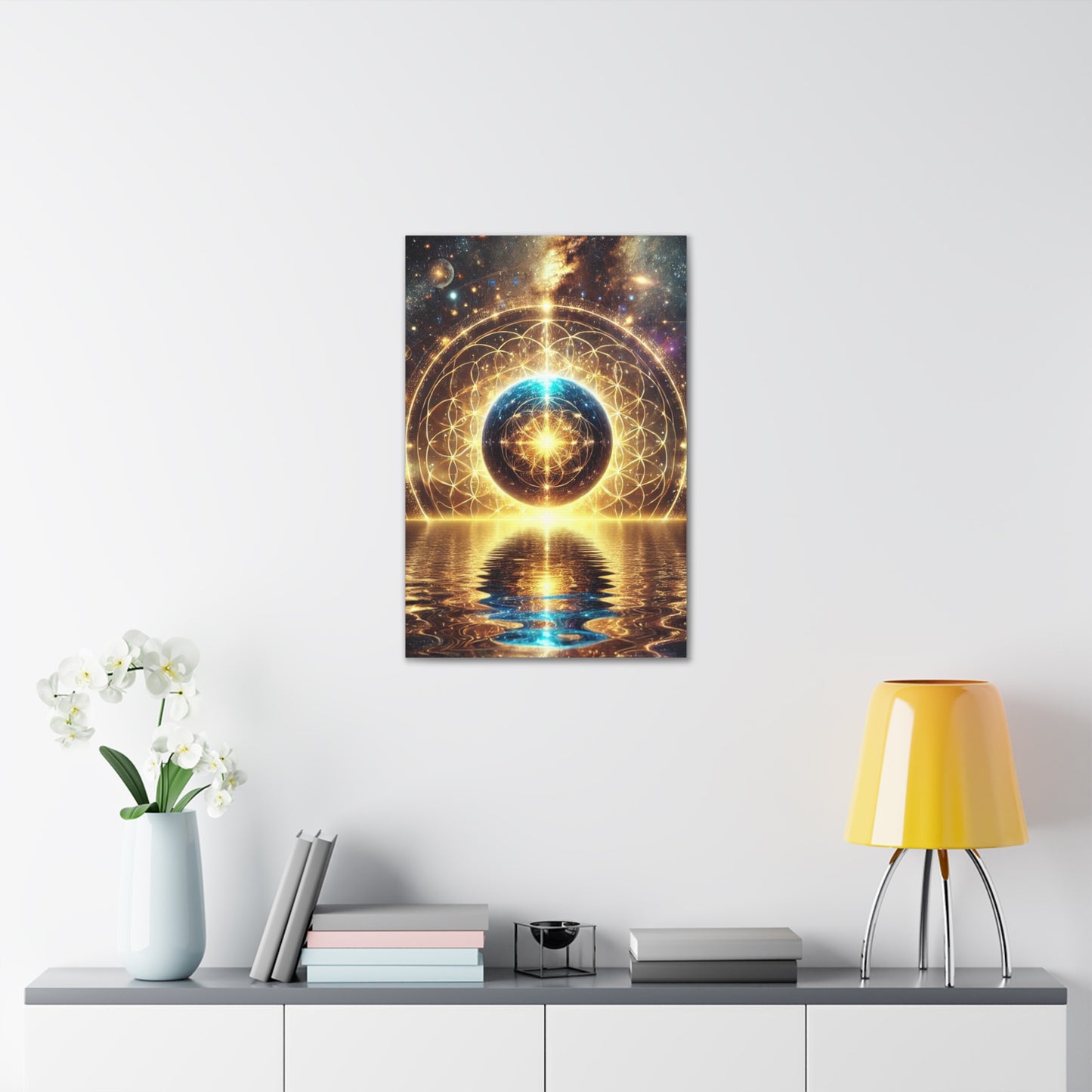 Sacred Geometry Art Canvas Ed. 51