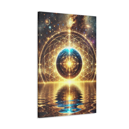 Sacred Geometry Art Canvas Ed. 51