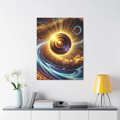 Energetic Orbs Art Canvas Ed. 4