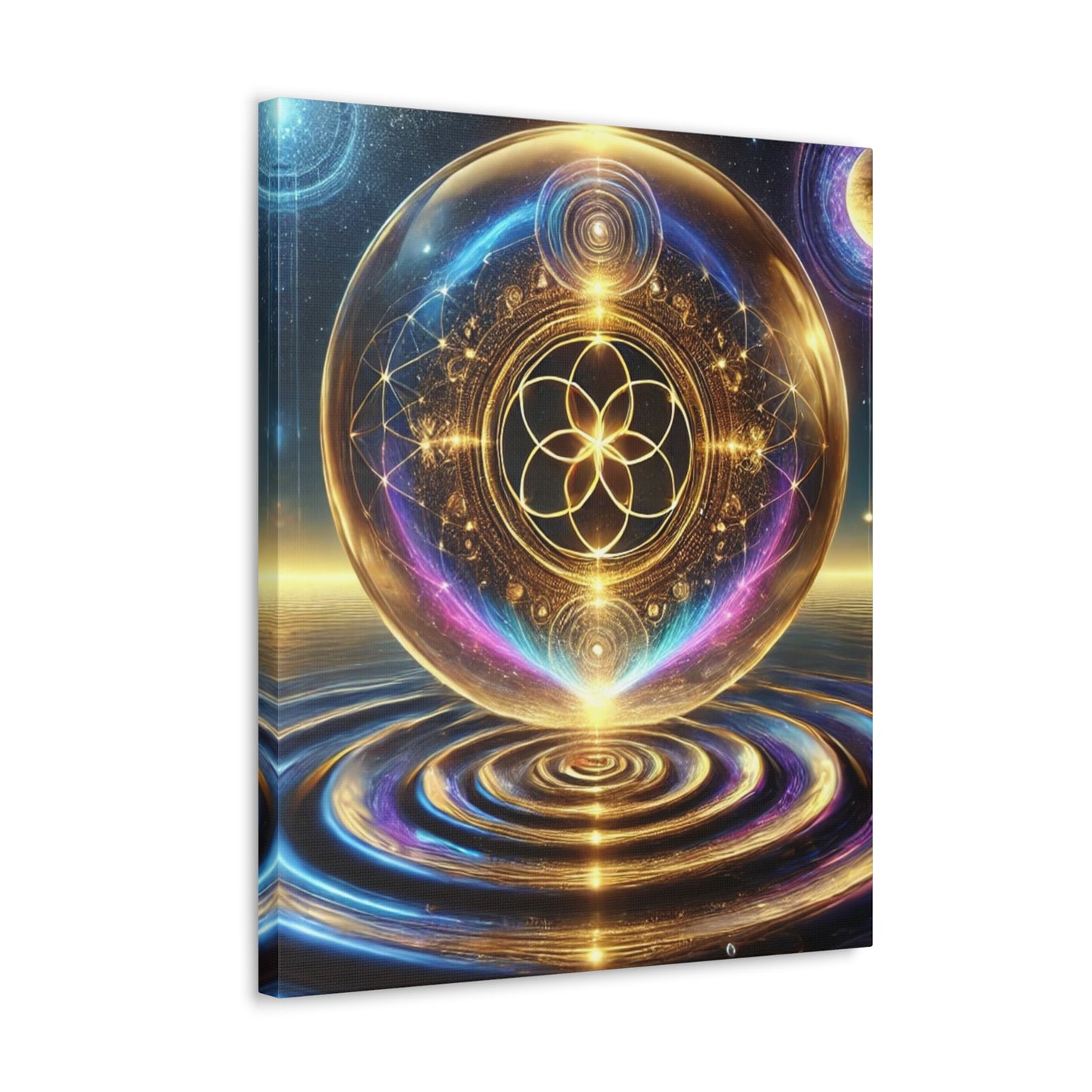 Sacred Geometry Art Canvas Ed. 26