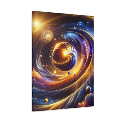 Energetic Orbs Art Canvas Ed. 5