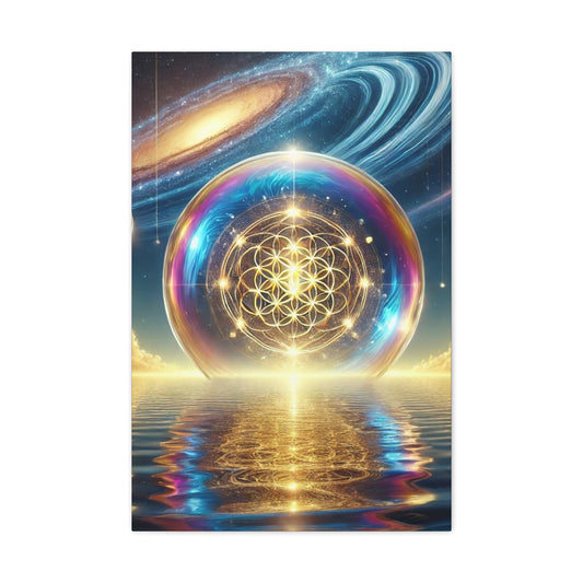 Sacred Geometry Art Canvas Ed. 21