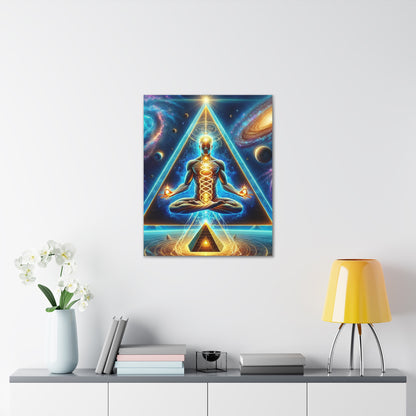 Quantum Entanglement Art Canvas Ed. 20