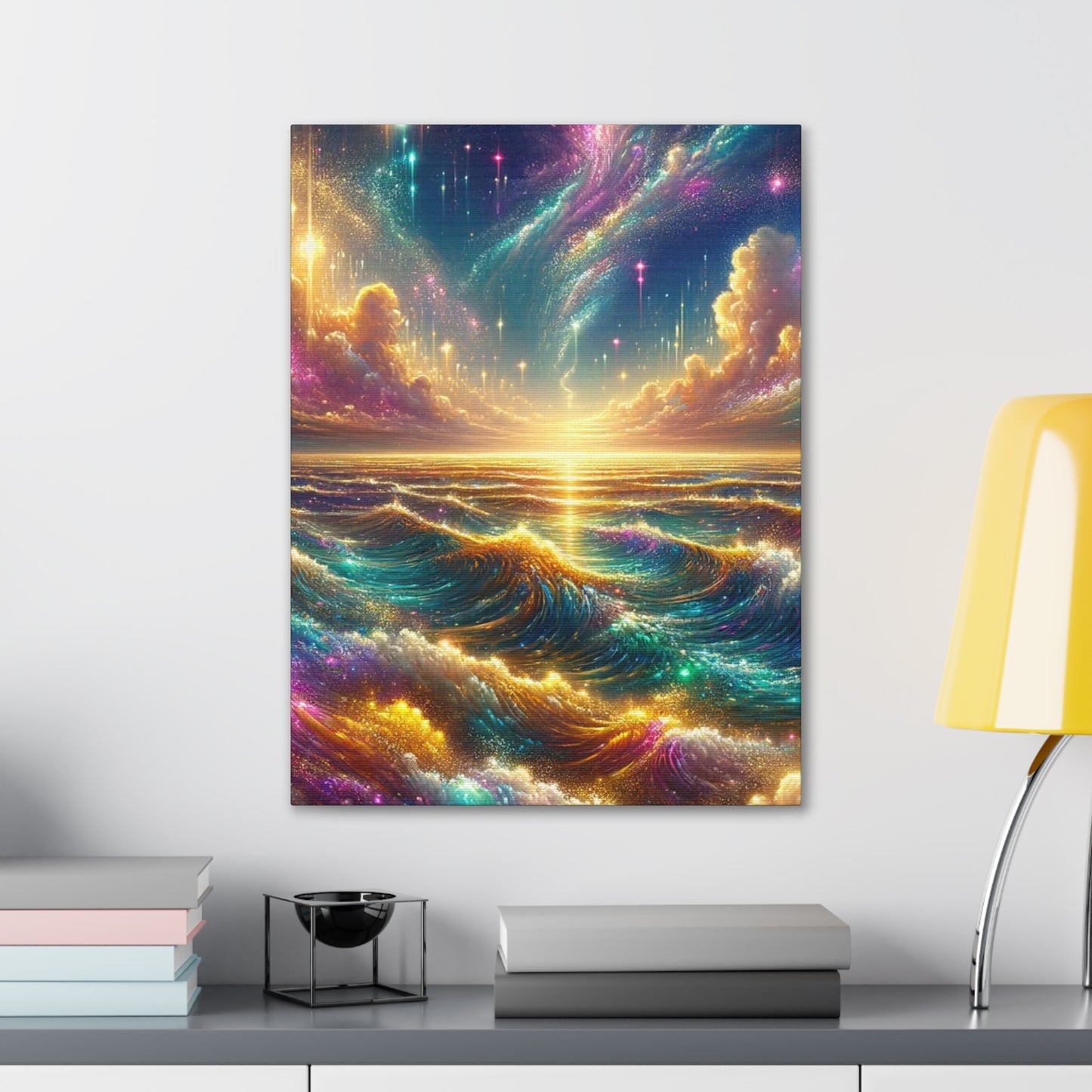 Serene Ocean Art Canvas Ed. 13