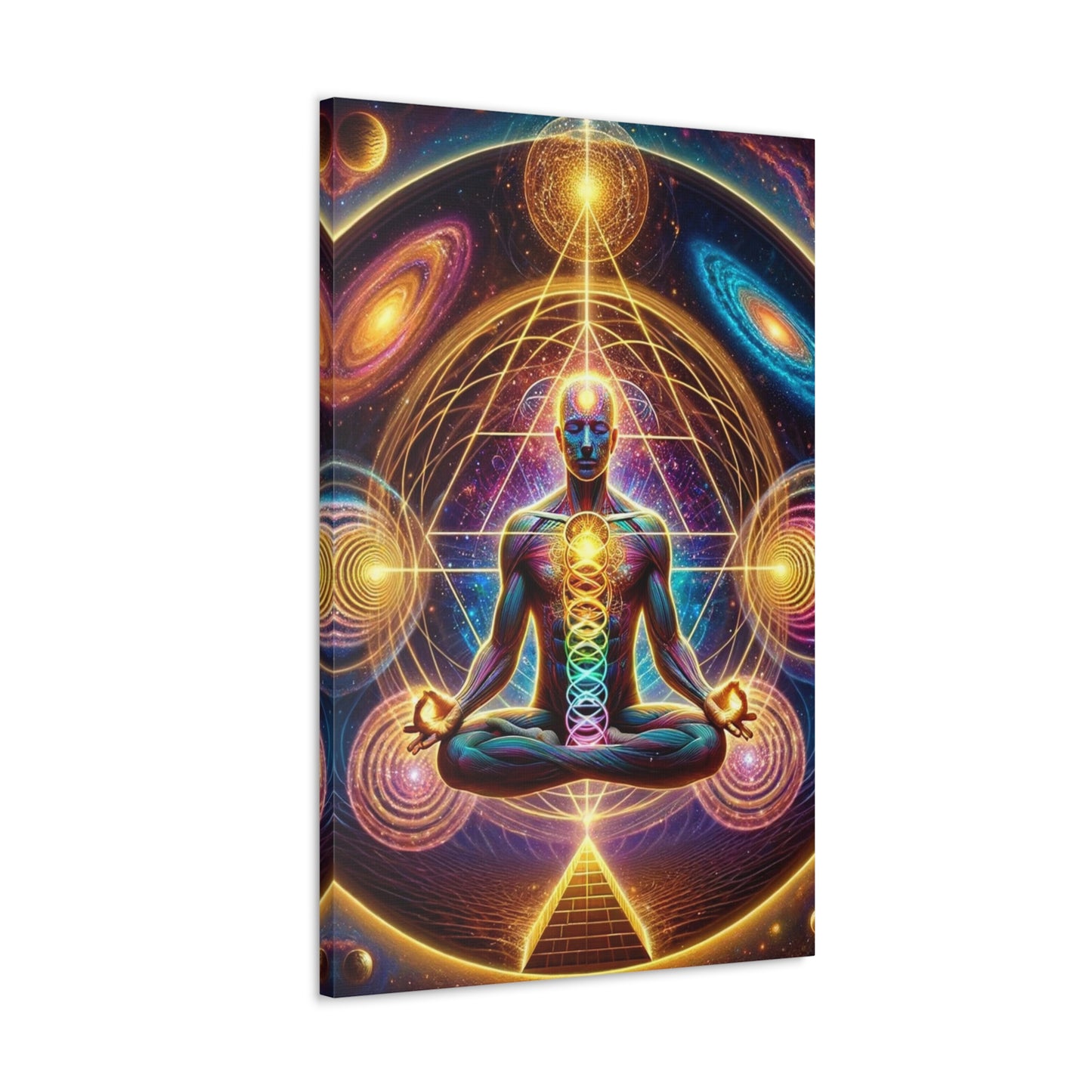 Quantum Entanglement Art Canvas Ed. 32