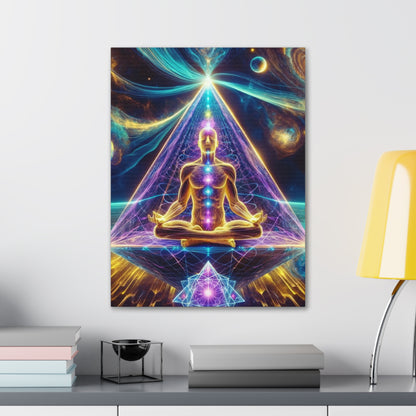 Quantum Entanglement Art Canvas Ed. 3