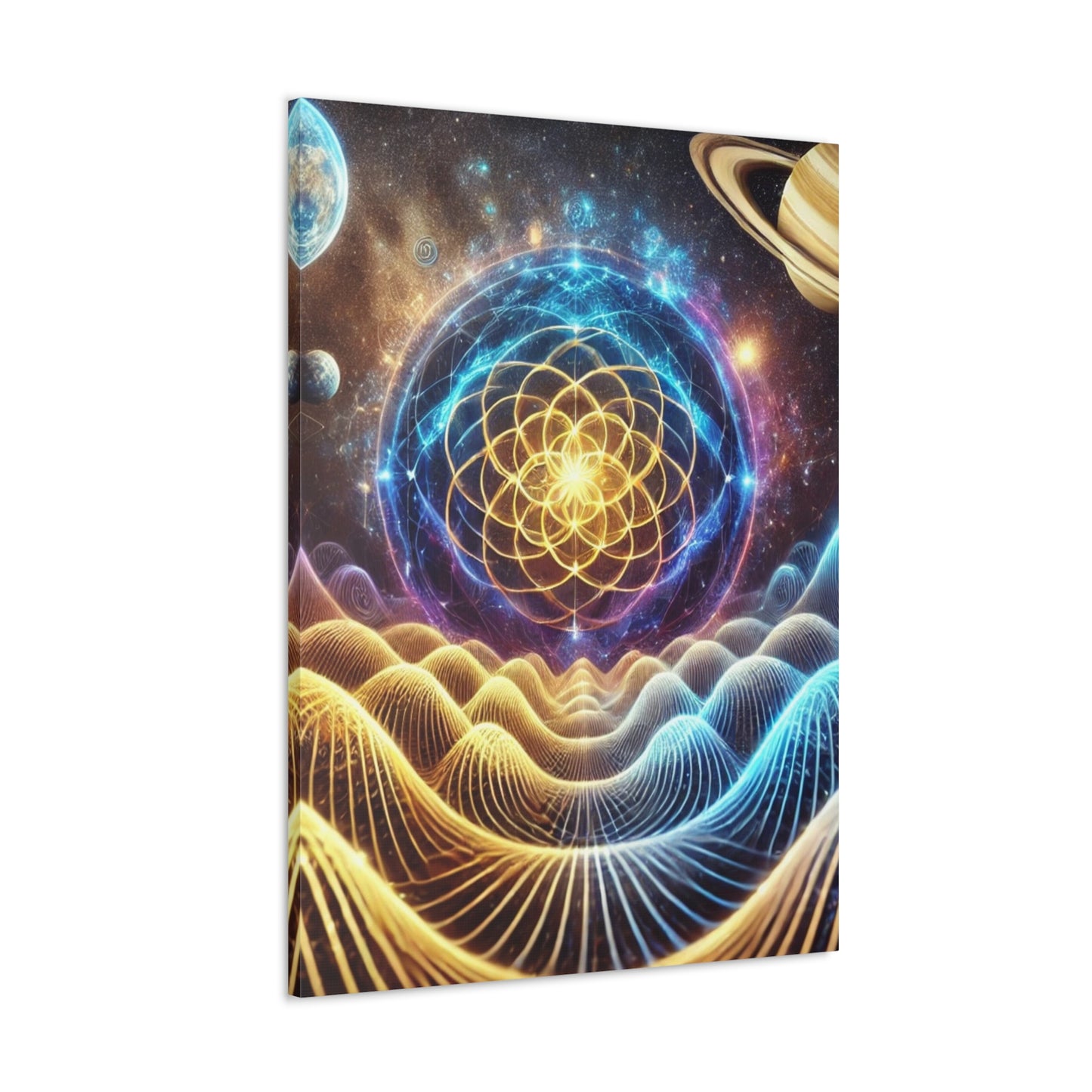 Sacred Geometry Art Canvas Ed. 8