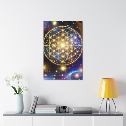 Sacred Geometry Art Canvas Ed. 73