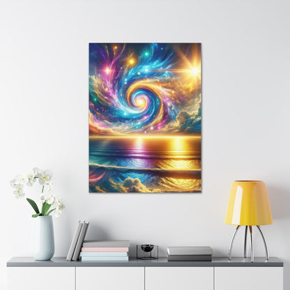 Serene Ocean Art Canvas Ed. 4