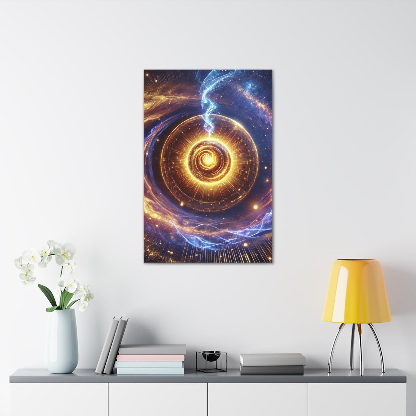 Energetic Orbs Art Canvas Ed. 11