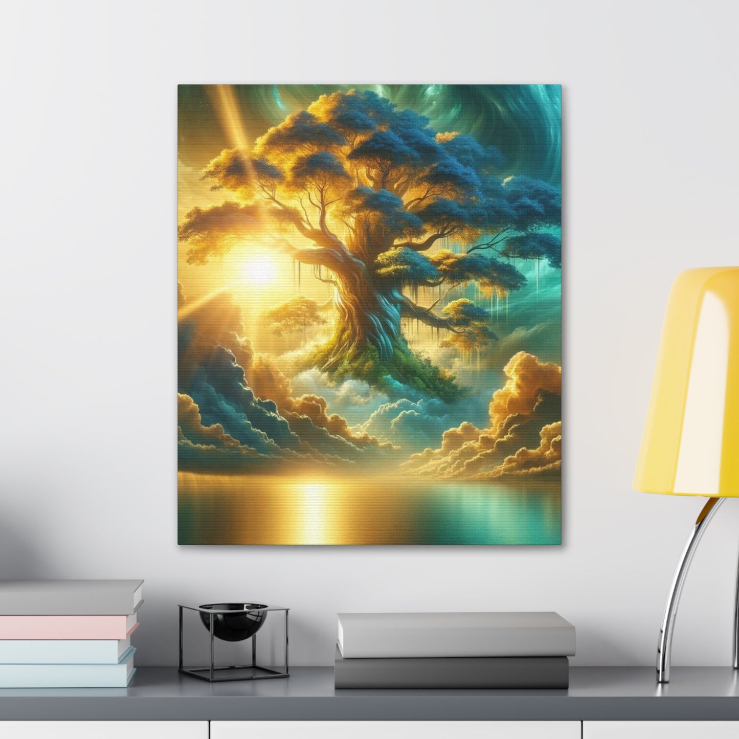 Trees of Light Art Canvas Ed. 3