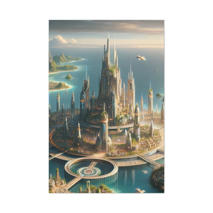 Dreams of Atlantis Art Canvas Ed. 7