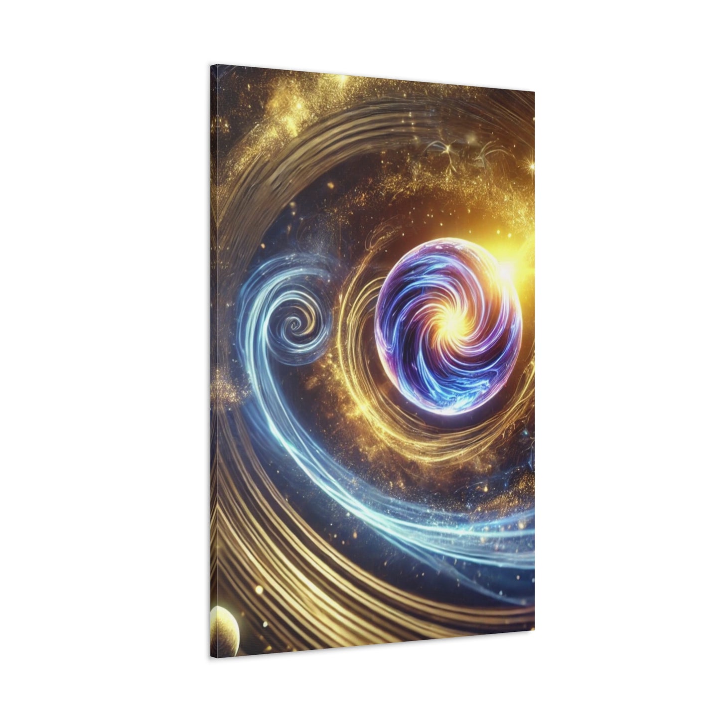 Energetic Orbs Art Canvas Ed. 15