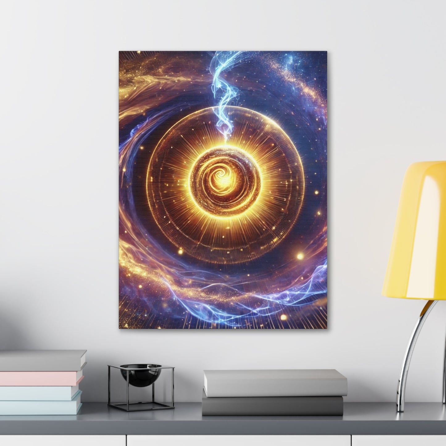 Energetic Orbs Art Canvas Ed. 11