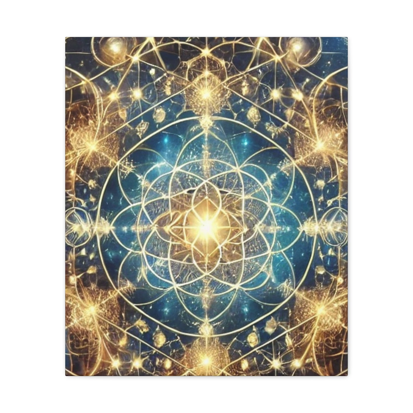 Sacred Geometry Art Canvas Ed. 70