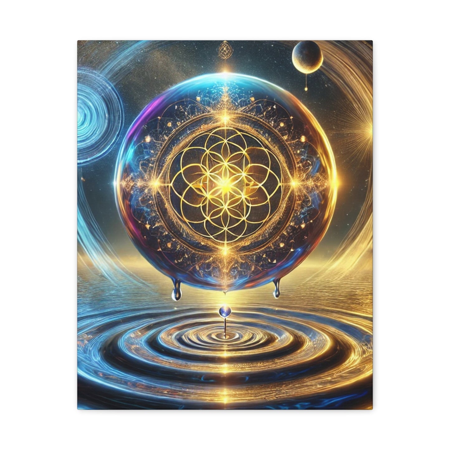 Sacred Geometry Art Canvas Ed. 25