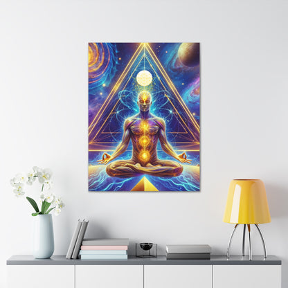 Quantum Entanglement Art Canvas Ed. 5