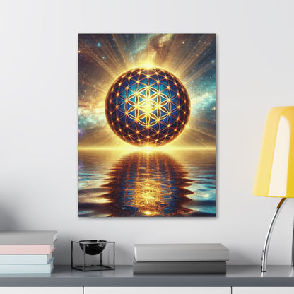 Sacred Geometry Art Canvas Ed. 47