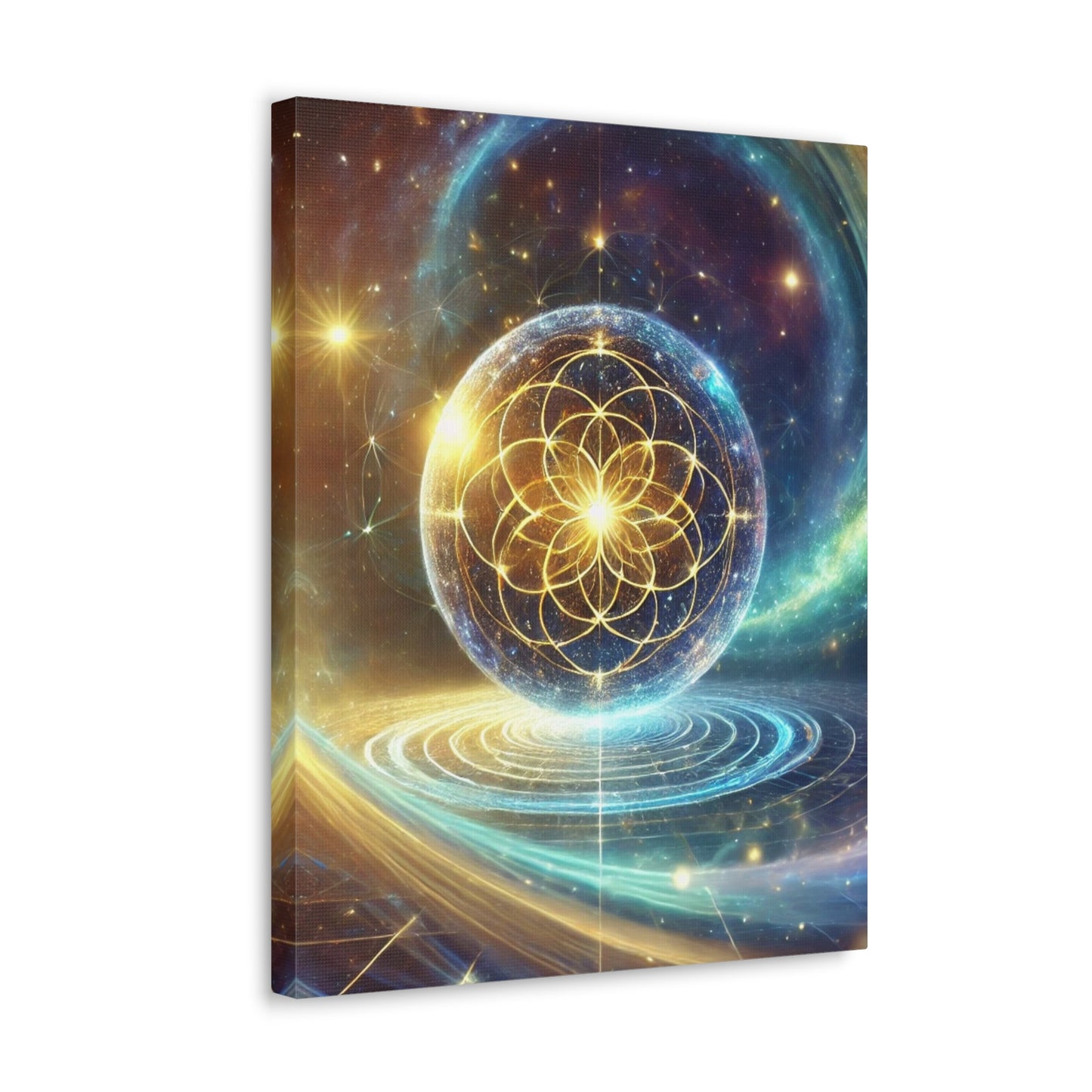 Sacred Geometry Art Canvas Ed. 56