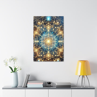 Sacred Geometry Art Canvas Ed. 70