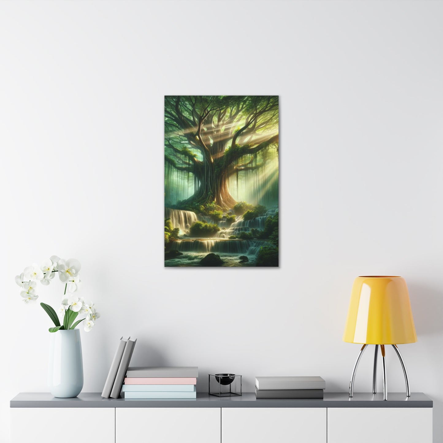 Trees of Light Art Canvas Ed. 22